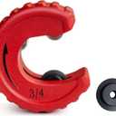 3/4" Tube Cutter Copper Pipe Slice Zinc Alloy Body with 1 Replacement Cutting Wheel