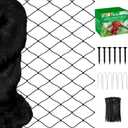 Bird Netting - 25'x25' Heavy Duty Nylon Net with 2' Mesh for Garden Protection, Chicken Coop, Fruit Tree, Orchard