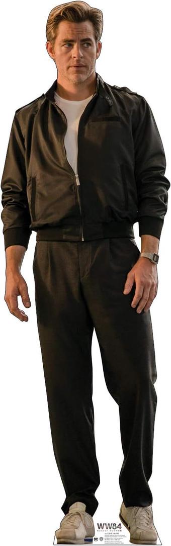 Cardboard People Steve Trevor Life Size Cardboard Cutout Standup - Wonder Woman 1984 (2020 Film)