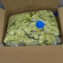 104 PCS Green Hydrangea Artificial Flowers Bulk - Faux Silk Hydrangeas Full Flowers Heads with Stems Lifelike for Wedding Centerpieces Garden Baby Shower Party Decoration