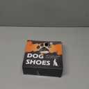 SCENEREAL Anti Slip Dog Shoes for Large Dogs, Medium Sized Dog Boots & Paw Protectors for Winter Snowy Day, Outdoor Walking, Water-Resistant in Rainy Weather, Indoor Hardfloors Skid-Resistant Sole (Size 5:(2.8"x2.4")(L*W), Black)