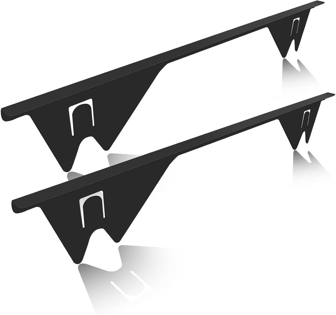 Upgrade 316 Stainless Steel Stove Gap Covers, 2 Pack Stove Gap Filler ALMCALS Stove Gap Guards Range Trim Kit Heat Resistant Oven Gap Filler Between Stovetop and Counter