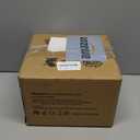 Gold Ceiling Lamp, Semi Flush Mount, Small Crystal, Entryway Chandelier for Dining Room, Bedroom, Kitchen