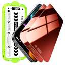 Esanik 2-Pack for iPhone 16 Pro Max Sunset Color Privacy Screen Protector - Gradient Purple Anti-Spy Tempered Glass, Anti-Blue Light, Pink Military-Grade 9H Hardness,Shatterproof, Flawless Fit Tray