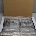 QuliMetal 19.5" 9MM Thick Grill Grates for Weber Genesis 300 Series, SUS304 Weber Genesis Grill Parts, Replacement for Genesis E310 S310 E320 S320 E330 S330 (20072016), Replaces Weber 7524 & 7528