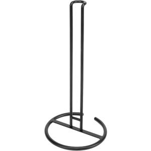 NearMoon Paper Towel Holder, Sturdy Paper Towel Stand Dispenser-All Metal, Standard or Jumbo-Sized for Kitchen Countertop, Farmhouse, Living Room (1 Pack, Matte Black)