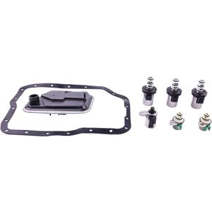 Transmission Shift Solenoid Filter Service Kit 4F27E Compatible with Ford Focus Transit Connect Compatible with Mazda Protege