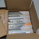 goldenwarm 10 Pair Soft Close Drawer Slides 22 Inch  Heavy Duty Full Extension Drawer Glides, Ball Bearing Side Mount Cabinet Rails, 100 LB Capacity Smooth Quiet Close for Kitchen Furniture Drawers