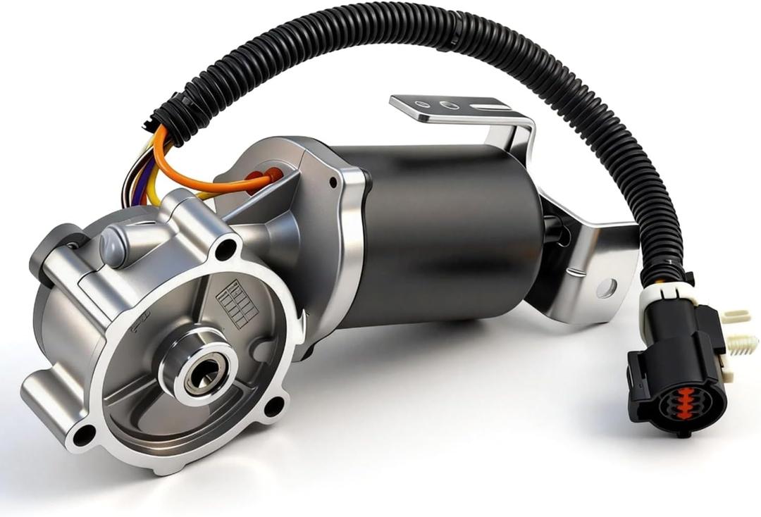6L5Z7G360AA Transfer Case Motor Actuator fit for Ford Ranger 2006-2011 l4 2.3L, Ranger 2006-2008 V6 3.0L, Ranger 2006-2011 V6 4.0L, Transmission Shift Motor Replace OE# 6L5Z7G360AB 6L5Z7G360AC 600-931