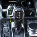 Eiseng Carbon Fiber Gear Shift Knob Cover Tirm for BMW 2 3 4 5 6 Series X3 X4 X5 X6 F22 F30 F31 F34 F10 F07 F25 F26 F32 F33 F36 F45 F15 F16