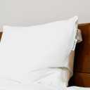 White Duck Down & Feather Pillow - Pillows with Soft-Medium Support for Side & Back Sleepers Standard Size