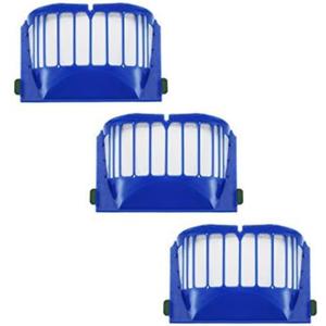Masterpart 3 Pack Filter Vacuum Cleaner Kit Compatible With iRobot Roomba 500, 600 Series (550 560 650 620)