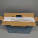 Rocollos Rechargeable Wall Mounted Lighted Makeup Mirror Chrome, 8 Inch Double-Sided LED Vanity Mirror 1X/10X Magnification,3 Color Lights Touch Screen Dimmable 360°Swivel 13 Inch Extendable