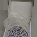 AD Set of 6 Coasters for Drinks Absorbing Round Ceramic Stone Coaster with Cork Base,Tabletop Protection Mat for Mugs and Cups,Office,Kitchen (Indigo Blue)