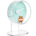 Foraineam Hamster Wheel Silent Hamster Exercise Wheels, 7.5 Inch Quiet Spinner Hamster Running Wheels with Adjustable Stand for Hamsters Gerbils Mice Or Other Small Animals
