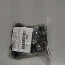 8 PCS 50mm (2 Inch) Round Plastic Plugs, Black Tubing End Cap Glide Insert Furniture Finishing-Plug for Round Metal Tube, Post Chairs Furniture