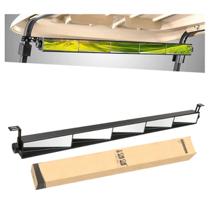 Universal Golf Cart 5 Panel Mirror for Yamaha EZGO Club Car, Eliminate Blind Spots Wide Angle Rear View Mirror 