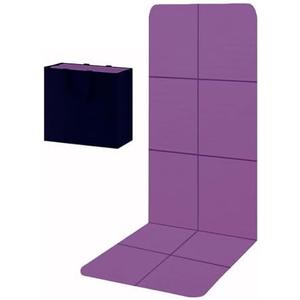 Yoga Mat for Travel, Non-Slip Yoga Mat, Exercise Mat 1/4" Thick Yoga Mat Foldable, Perfect for Pilates, Outdoor & Travel, TPE Anti-Slip Yoga Mat with Carry Bag