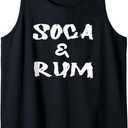 Soca & RumTrinidad and Tobago Island Caribbean Music Tank Top,small