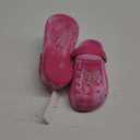 G Pink Butterfly Charm Clog, Size 1