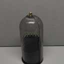 Multifunctional Rotating Toothbrush Holders with Sliding Lid, The 3-Slot Bathroom Countertop Vanity Organizer Perfect for Tooth Brush, Toothpaste, and Makeup Brushes Holder Storage (Black)