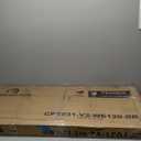 Rolanstar Computer Desk with Power Outlets & LED Light, 47 inch Home Office Desk with Drawers and Storage Shelves, Writing Desk with Monitor Stand, Modern Work Study Desk for Home Office, White