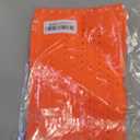 Plastic Party Orange Wristbands-100 Pack Colored Vinyl Wristbands for Events-Waterproof Lightweight Security Wrist Bands for Bar Club Festival Music Meeting
