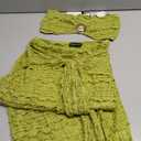 Womens Two Piece Sets Sexy Boho Tube Top and Long Wrap Maxi Skirts Set Summer Beach Vacation Outfits (Small, Green)