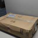 8x10 Area Rug Washable Vintage Traditional Mat Distressed Indoor Foldable Thin Retro Accent Floral Non Slip Carpet Rugs for Living Room Dining Room Office (Red Blue Flowers)