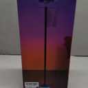 Corner Floor Lamp - Smart RGBICW LED Corner Lamp with App & Remote Control, 16 Million DIY Colors & 68+ Scene, Music Sync, Timer Setting, Modern Floor Lamp for Bedroom, Gaming Room, Room Decor (Black)