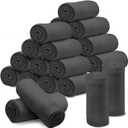 24 Pcs Soft Fleece Blankets Bulk 60 x 50 in, Lightweight Throw Blankets in Bulk Cozy Bulk Blankets for Wedding Bed Couch Use Gifts & Home, Homeless Donation | Oeko-TEX 100 Certified(Black)