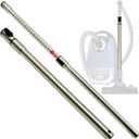 1-3/8'' Stainless Steel Vacuum Extension Wand Compatible with Miele C1 C2 C3 & Vacuums using 1 3/8 Inch Accessories & Attachments - 35mm Vacuum Extension Tube Replacement, Extends Up to 41.7" Long