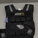 APEXUP Adjustable Weighted Vest 20lbs + Adjustable Weighted Vest 4-10lbs