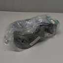 Weight Lifting Belt - 4 Genuine Leather Belts Padded Lower Back Support for Gym Bodybuilding Squat Deadlift Weightlifting Cross Strength Training Men Women Free Wrist Wrap (Medium, Gray)