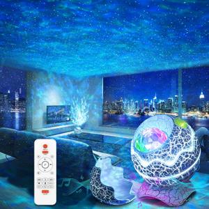 Rossetta Star Projector, Galaxy Projector for Bedroom, LED Night Light Aurora Projector with Bluetooth Speaker, White Noise, Timer and Remote, Room Decor, Gifts for Kids, Adults, Christmas, Birthday