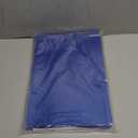 JAM PAPER Plastic Envelopes with Button & String Tie Closure - Legal Open End - 9 3/4 x 14 1/2 - Blue - 12/Pack