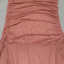 Women's Mesh Sexy Mock TurtleNeck Bodysuits Short Sleeve Shirt Ruched Sheer Body suit Summer Trendy Going Out Tops S 