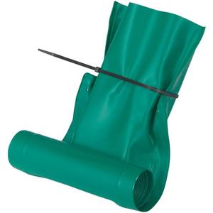 Frost King DE46 Automatic Plastic Drain Away Downspout Extender, Extends 4-Feet, Green