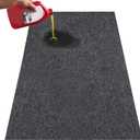 VEVOR Garage Floor Mat, 8'10"x22' Waterproof Protection from Water,Snow, Rain,Mud and Oil for Cars, Non-Slip Heavy Duty Containment Mat with TPE Anti-Leak Backing & Easy to Clean & Cuttable
