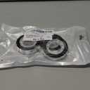 4 Rolls Metallic Mirror Tape, 27 Yards X 0.47 Inches, Self-Adhesive Mirror Finish, Silver Decorative Tape,Ideal for Home Decor, Gift Wrapping, and DIY Crafts