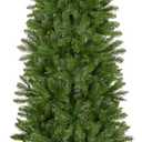 National Tree Company 7.5 ft Unlit Kingswood Fir Slim Artificial Christmas Tree, 1,075 Tips, Includes Stand, Green