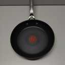 T-Fal x Jamie Oliver Nonstick Coated Stainless Steel Pans 9.5" & 11", Induction Compatible, Oven Safe up to 500F, Chef's Stainless Steel Skillet, Frying Pan, Silver
