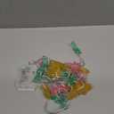 Olixmlya 30 LED [ 8 Modes & Timer ] 16Ft Summer Tropical Beach Hawaiian String Lights Tropical Flamingo Pineapple Palm Tree Fairy Lights Battery Operated for Party Beach Pool Christmas Decor