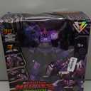 QUANTUM HEROES DINOSTER Robot Transformable 3 in 1 Mosa Storm, 8.66 Inches, Toys for Children, Transforming Toys Trolley and Robot for Boys and Girls 5 6 7 8 9 10 Years, Purple