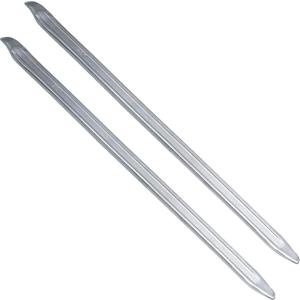 2 Pack 24 Inch Tire Spoons Iron,Heavy Duty Tire Changing Tool Tire Levers Bar,for Cars,Motorcycles,Dirtbike,Lawn Mower Tire Spoon (24 inch)
