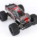 1:8 Scale Brushless RC Monster Truck for Adults, 100km/h+ High Speed 4x4 Offroad Remote Control Car for Adults with Dual 3S Rechargeable Battery Fast 4WD Remote Control Cars Buggy
