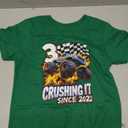 Birthday Monster Truck 4T  Boys 3rd Party Born 2022 T-Shirt