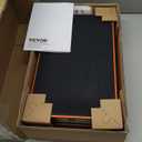 VEVOR Motorcycle Lift, 1100 LBS Motorcycle Scissor Lift Jack with Wide Deck & Safety Pin, 3.7"-13.8" Center Hoist Crank Stand, Steel Scissor Jack for Street Bikes, Cruiser Bikes, Touring Motorcycles