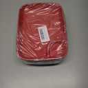 Jucoan 8 Pack Plastic Chip and Dip Serving Plates, 9.75 x 7.25 Inch Dumpling Plate with Sauce Compartment for Tacos, Fries, Sushi, Charcuterie Board, Party Snack, Microwave Dishwasher Safe