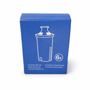 Mutital 6 Pack Brita Filter Replacement Water Filters for Brita Filter Pitchers, BPAFree, US Standard, Fits Water Pitchers and Dispensers, Reduces Copper, Cadmium and Mercury Impurities, 50 Gallons